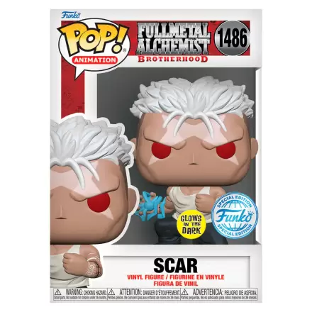 Figúrka Funko POP Fullmetal Alchemist Brotherhood Scar Exclusive termékfotója