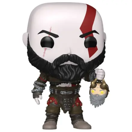 Funko POP figúrka God of War Kratos with Mimirs Head produktová fotografia