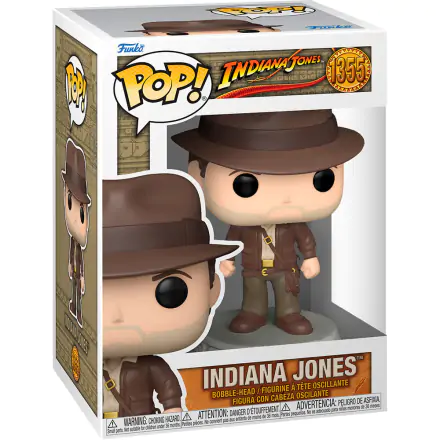 Indiana Jones POP! Movies Vinyl figúrka Indiana Jones kabáttal 9 cm termékfotója