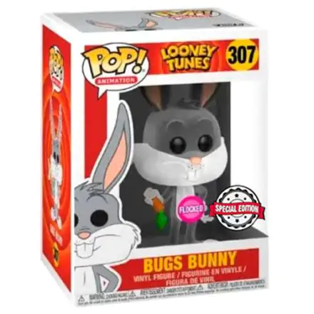 POP figúrka Looney Tunes Bugs Bunny Flocked Exclusive termékfotója