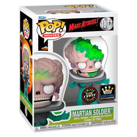 Funko POP figúrka Mars Attacks Martian Soldier Exclusive Chase produktová fotografia