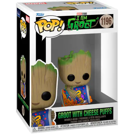 I Am Groot POP! Vinylová figúrka Groot s Cheese Puffs 9 cm produktová fotografia