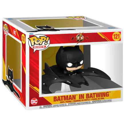 The Flash POP! Rides Super Deluxe vinylová figúrka Batman vo vozidle Batwing 13 cm termékfotója