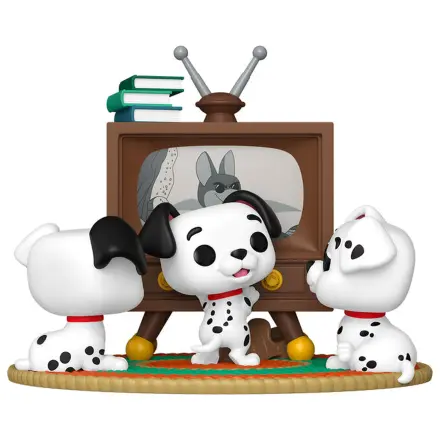 Funko POP figúrka Moment Disney 101 Dalmatas Rolly Patch & Lucky with TV produktová fotografia