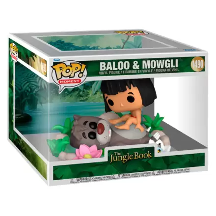 Funko POP figúrka Moment Disney El Libro de la Selva Baloo & Mowgli termékfotója