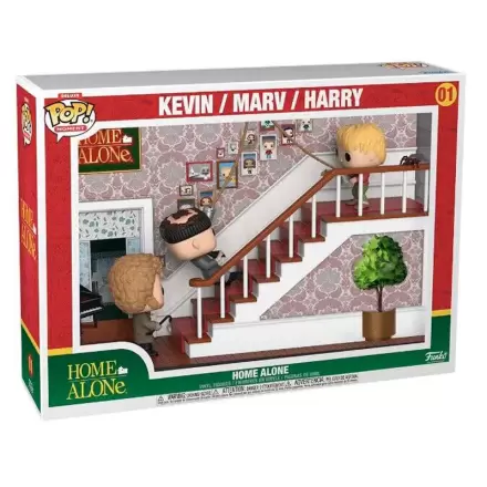 Funko POP figúrka Moments Deluxe Home Alone Staircase produktová fotografia