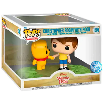 Disney Winnie the Pooh POP! Moment Vinyl Figúrka medvedík Winnie the Pooh - CR w/ Pooh 9 cm termékfotója