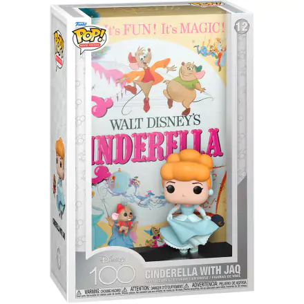 Disney's 100th Anniversary POP! Movie Poster & Figúrka Popoluška 9 cm termékfotója