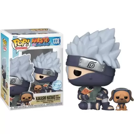 POP figúrka Naruto Shippuden Kakashi with Pakkun Exclusive produktová fotografia