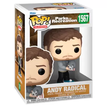 Funko POP figúrka Parks and Recreation Andy Radical termékfotója