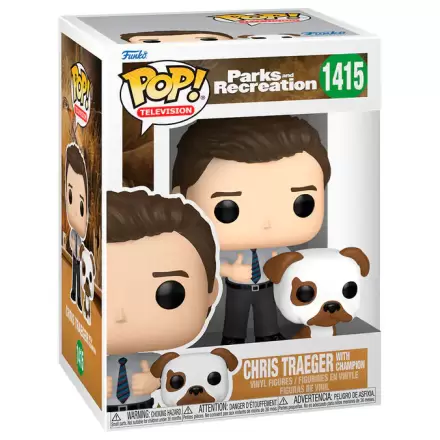 Funko POP figúrka Parks and Recreation Chris Traeger s majstromom termékfotója