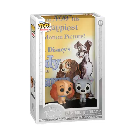 POP figúrka plakát Disney 100. évforduló Lady and the Tramp termékfotója