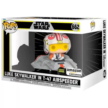 Funko POP figúrka Rides Star Wars Luke Skywalker in T-47 Airspeeder Exclusive termékfotója