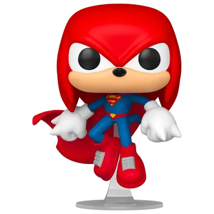Funko POP figúrka Sonic The Hedgehog DC Comics Knuckles As Superman Exkluzívne produktová fotografia