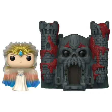 Funko POP figúrka Town Masters of the Universe Sorceress with Castle Grayskull Live Action produktová fotografia