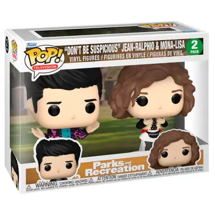 Blister 2 figúrky Funko POP Parks and Recreation Dont Be Suspicious Jean-Ralphio & Mona-Lisa termékfotója