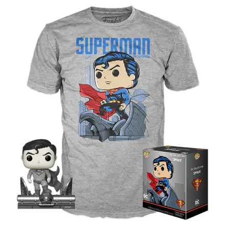 Funko POP & Tee DC Comics Jim Lee Superman figúrka & tričková krabica termékfotója