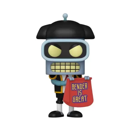 Futurama Pop! Animation Vinyl figúrka Bender (Matador) 9 cm termékfotója