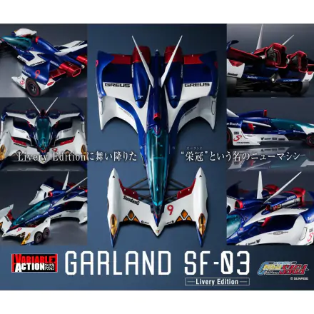 Future GPX Cyber Formula Vehicle 1/24 Variable Action Saga Garland SF - 03 Livery Edition 18 cm (s darčekom) produktová fotografia