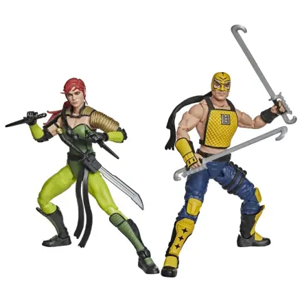 G.I. Joe Classified Series Akčná figúrka 2-balenie #212 Ninja Force Scarlett & T'Jbang 15 cm produktová fotografia