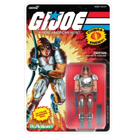 G.I. Joe (Comic) ReAction+ akčná figúrka vlna 09 Zartan produktová fotografia