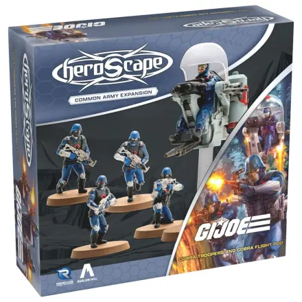 G.I.Joe Heroscape rozšírenie armády Cobra Troopers & Cobra Flight Pod (Common) *Anglická verzia* produktová fotografia
