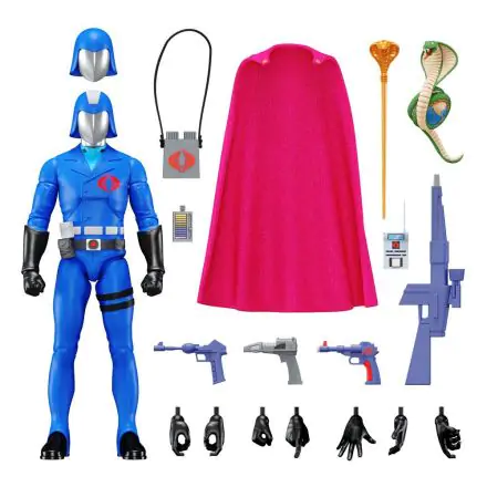 G.I. Joe Ultimates akčná figúrka Cobra Commander 18 cm termékfotója