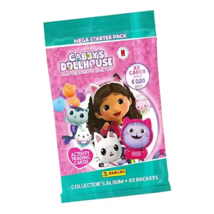 Gabby's Dollhouse: Time for a Meow-Zing fun zberateľské karty štartovací balíček Nemecká verzia produktová fotografia