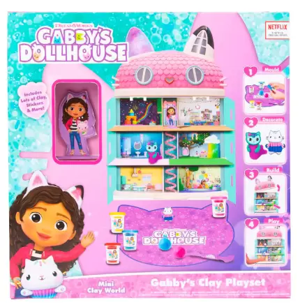 Gabbys Dollhouse mini modelovacia súprava z hliny produktová fotografia