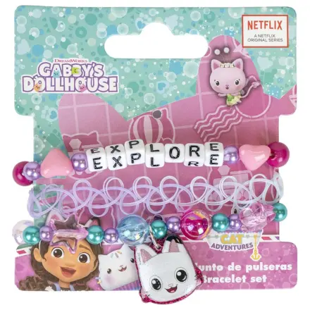 Gabi's Dollhouse Adventures súprava náramkov, 3 ks produktová fotografia