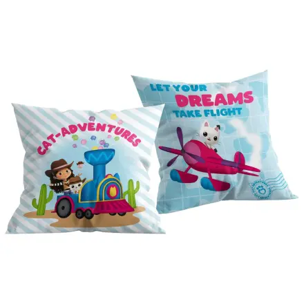 Gabi's Dollhouse Cat-Adventures vankúš, dekoratívny vankúš produktová fotografia