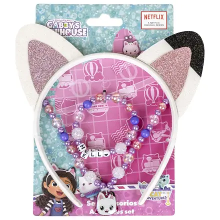 Gabi's Dollhouse súprava šperkov a čelenky mačacích uší produktová fotografia