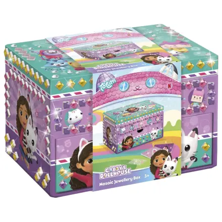 Gabi Dollhouse Friends Mozaiková šperkovnica produktová fotografia