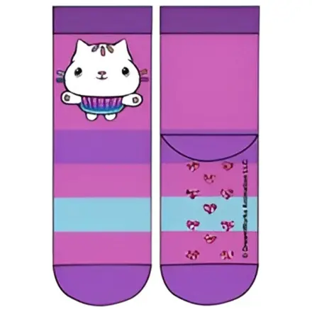 Gabi's Dollhouse Dievčenské Fialové Detské Hrubé Protišmykové Ponožky 27/30 produktová fotografia