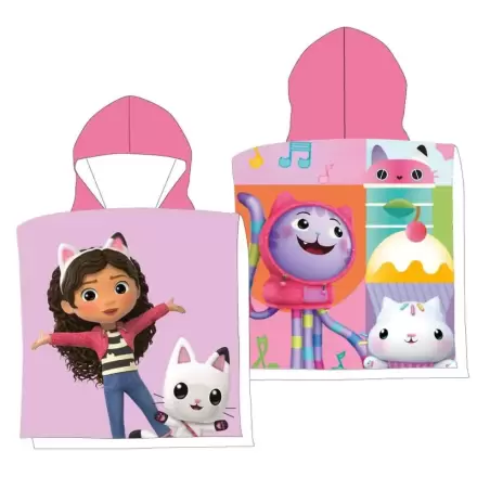 Gabbys Dollshouse mikrovláknové pončo plážová osuška produktová fotografia