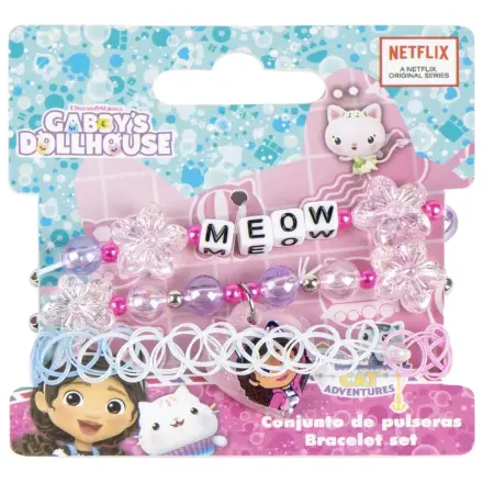 Gabi's Dollhouse Meow Súprava 3 náramkov produktová fotografia
