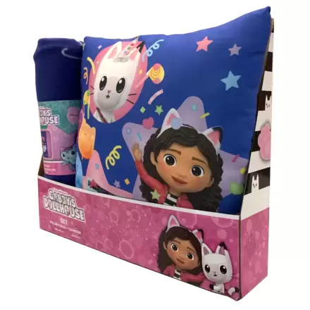 Gabbys Dollhouse polar deka + set vankúša produktová fotografia