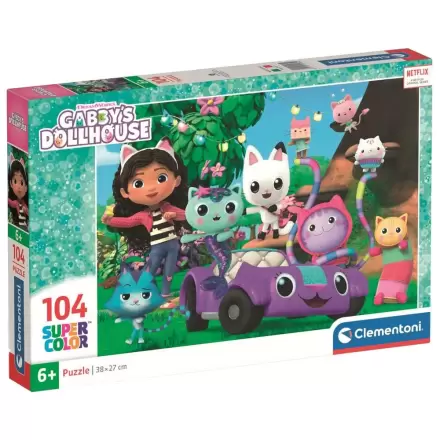Gabbys Dollshouse puzzle 104 dielikov produktová fotografia