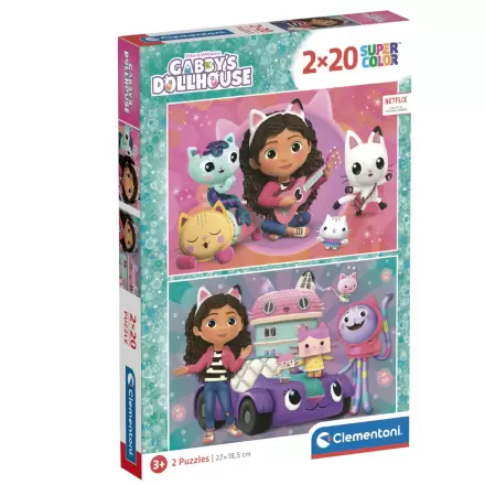 Gabbys Dollhouse puzzle 2 x 20 dielikov termékfotója