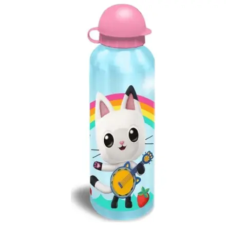 Gabi's Dollhouse Rainbow hliníková fľaša na vodu s uzáverom na pitie 500 ml produktová fotografia