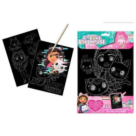 Gabi's Dollhouse Smoothie Land Pawtastic škrabacie obrázkové súprava produktová fotografia