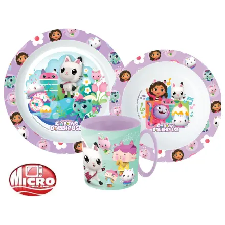 Gabby's Dollhouse Wonderland jedálenská súprava, súprava z mikroplastu s hrnčekom 350 ml produktová fotografia
