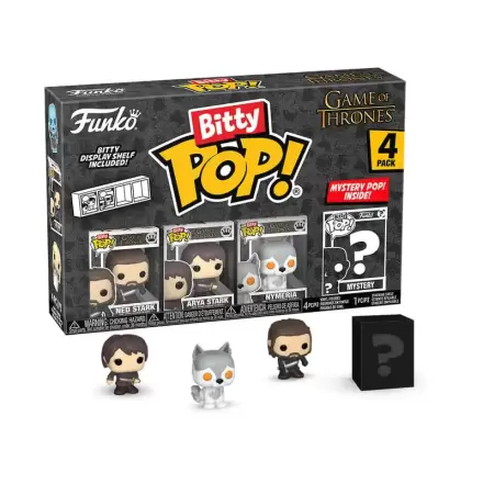 Game of Thrones Bitty Funko POP! Vinyl Figurine 4-kus Ned Stark 2,5 cm termékfotója