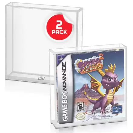 2-Pack Acrylic Case pre hry Gameboy/Gameboy Advance Games termékfotója