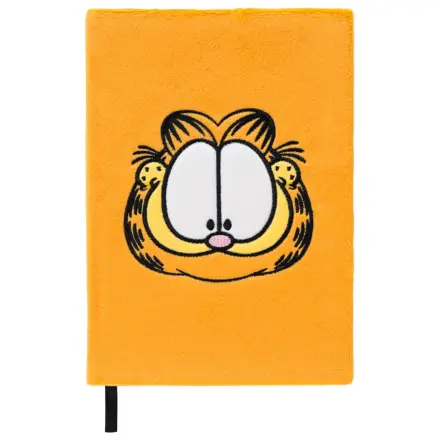 Garfield A5 prémiový plyšový zápisník produktová fotografia