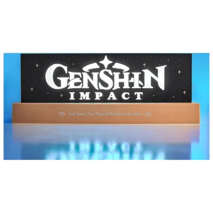 Genshin Impact LED lampa s logom produktová fotografia