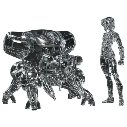 Ghost in the Shell PLAMAX minimum factory Plastový model stavebnice Motoko Kusanagi s Fuchikoma: Thermoptic Camouflage Ver. 8 cm produktová fotografia