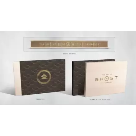 Ghost of Tsushima kniha o umení The Art of Ghost of Tsushima produktová fotografia