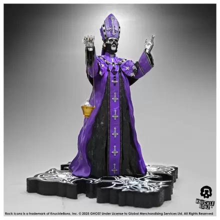 Ghost Rock Iconz Socha Papa V Perpetua Purple Robes 22 cm produktová fotografia