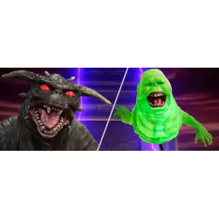 Ghostbusters Socha 1/8 Slimer (DX) + Zuul (DX) Deluxe Version Twin Pack Set 12 cm produktová fotografia